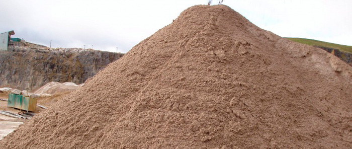 Карьерный песок не очищается после добычи
