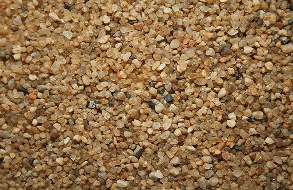 Так выглядит мытый песок