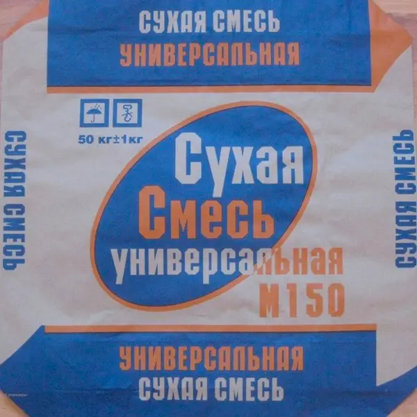 Сухие строительные смеси М-150 и М-200: характеристики и специфика применения универсальных и монтажно-кладочных материалов