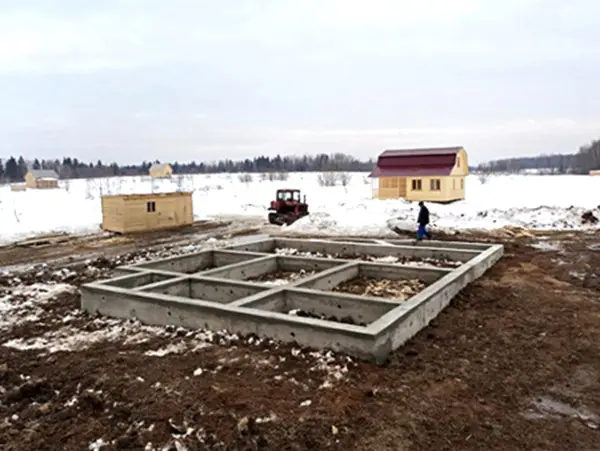 Использование цемента зимой