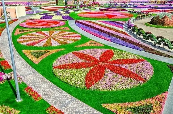 Партерный цветник