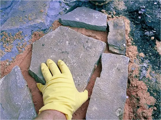Укладка бутового камня
