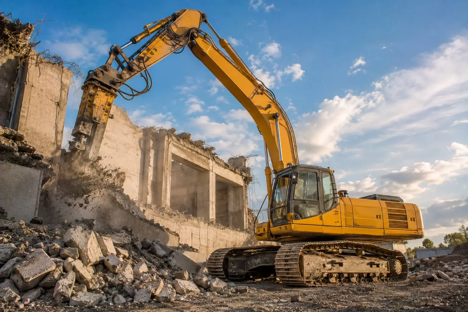 Экскаватор-разрушитель DOOSAN 450