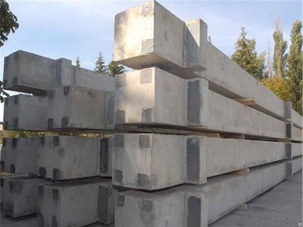 Так выглядят бетонные колонны
