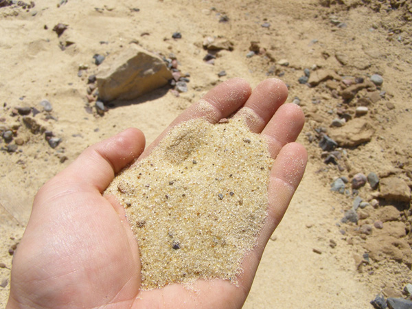 ​Строительный песок и его основные области применения