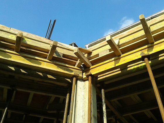 Деревянная опалубка для изготовления бетонных колец